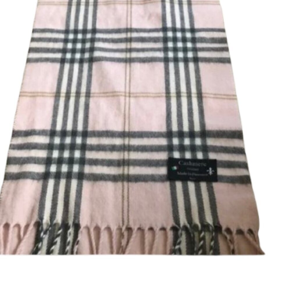 100% cashmere scarf Made in Florence Italy, Unisex, New (C37)